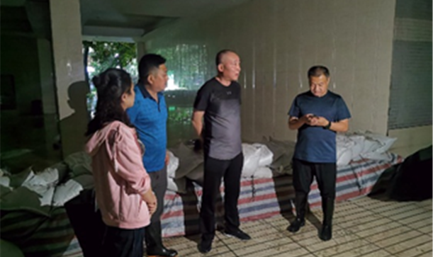 兴水公司防汛抗洪冲锋在前，践行国企担当