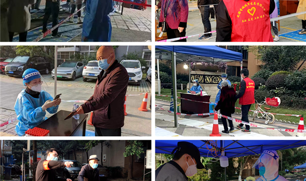 全力以赴抗击疫情，游艇会·yth206集团党员志愿者在行动